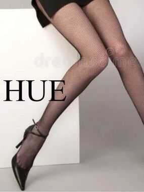 🦋 HUE Black Fishnet tights | Size 2